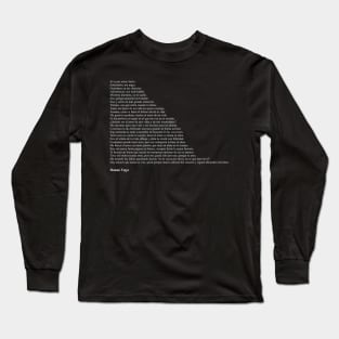 Danns Vega Frases Long Sleeve T-Shirt